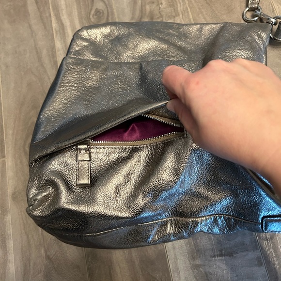 Metallic Coach Purse - Picture 3 of 5